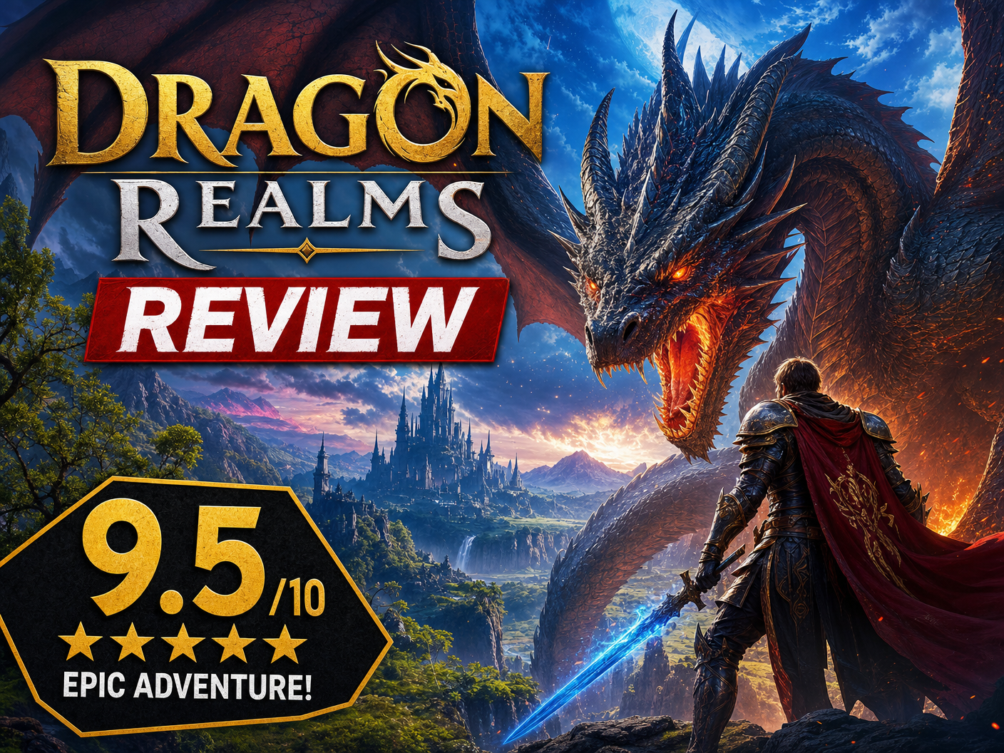 Dragon Realms fantasy RPG artwork